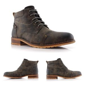 NEW Mens Ferro ‘Colin’ Aldo Mid Top Boots Lace Up